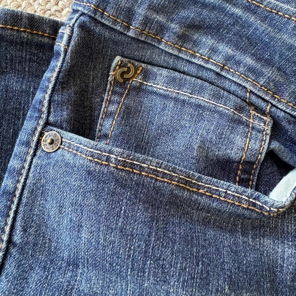 Denizen from Levi's Dark Blue Flare Jeans - Picture 4 of 8